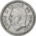 Monaco, Louis II, Franc, 1943, Aluminium, EF(40-45), KM:120