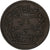 Tunesien, Muhammad al-Nasir Bey, 5 Centimes, 1908, Paris, Bronze, S+, KM:235