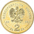 Poland, 2 Zlote, 2004, Warsaw, Brass, MS(65-70), KM:496