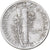 Estados Unidos da América, Dime, Mercury Dime, 1943, U.S. Mint, Prata