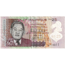 Banknote, Mauritius, 25 Rupees, 2013, VF(20-25)