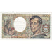 Francia, 200 Francs, 1992, A.148, BC+, Fayette:70.12c, KM:155e