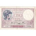 Francia, 5 Francs, Violet, 1939-09-21, G.62564, SPL-