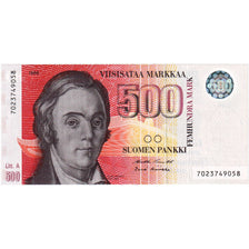 Finlandia, 500 Markkaa, 1986, KM:120, UNC(65-70)
