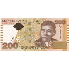 Quirguistão, 200 Som, KM:22, UNC(65-70)