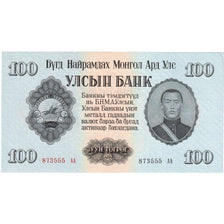 Mongolia, 100 Tugrik, 1955, KM:34, UNC(65-70)