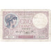 Francia, 5 Francs, Violet, 1939-08-03, Z.60175578, BC