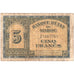 Marruecos, 5 Francs, 1944-03-01, BC