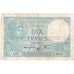 Geldschein, Frankreich, 10 Francs, 1915, 1939-05-19, S, Fayette:7.3, KM:84