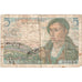 Francja, 5 Francs, Berger, 1943-06-02, N.600608, VF(20-25)