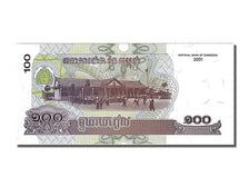 Billete, 100 Riels, 2001, Camboya, UNC