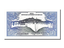 Biljet, Bhutan, 1 Ngultrum, 1981, NIEUW