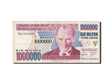 Billete, 1,000,000 Lira, 1970, Turquía, 1970-01-14, BC