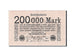 Geldschein, Deutschland, 200,000 Mark, 1923, 1923-08-09, KM:100, VZ