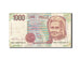 Billete, 1000 Lire, 1990-1994, Italia, KM:114b, 1990, BC