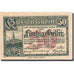 Billete, Austria, Vienne, 50 Heller, Monument, 1921, 1921-12-31, SC