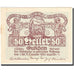 Banknote, Austria, Laimbach, 50 Heller, ange, 1920, 1920-12-31, AU(55-58)