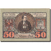 Banknote, Austria, St Johann in Tirol, 50 Heller, personnage, 1921, 1921-02-28