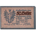 Banknote, Austria, Koffen in Tirol, 50 Heller, chalet, 1921, 1921-01-31