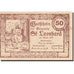 Billete, Austria, Sankt Leonhard im Pitztal, 50 Heller, Eglise, 1920