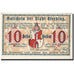 Billete, Austria, Eferding, 10 Heller, Ecusson, 1919, 1919-11-24, EBC+