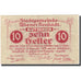 Biljet, Oostenrijk, Wiener Neustadt, 10 Heller, château, 1920, 1920-12-31, TTB