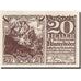 Biljet, Oostenrijk, Hinterstoder, 20 Heller, montagne, 1920, 1920-12-31, SPL