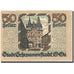 Biljet, Oostenrijk, Schwanenstadt, 50 Heller, château, 1920, 1920-12-31, SPL+