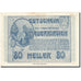 Biljet, Oostenrijk, Mauerkirchen, 80 Heller, Blason, 1920, 1920-06-04, SUP