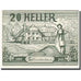 Biljet, Oostenrijk, Goldwörth, 20 Heller, agriculteur, 1920, 1920-12-31, SPL+