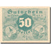 Billet, Autriche, Retz, 50 Heller, chevalier, 1920, 1920-09-30, NEUF