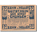 Billet, Autriche, Gmunden, 10 Heller, bateau, 1920, 1920-03-31, SPL+