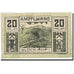 Billet, Autriche, Ampflwang, 20 Heller, Mine, 1920, 1920-12-31, SPL