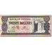 Banconote, Guyana, 20 Dollars, 1996-1999, Undated (1996), KM:30e, FDS