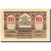 Billet, Autriche, Hallein, 10 Heller, menuisier, 1920, 1920-12-31, NEUF