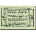 Banconote, Austria, Altach, 80 Heller, valeur faciale, 1920, 1920-06-05, SPL-