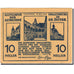 Banknote, Austria, Hagenberg im M., 10 Heller, château, 1921, orange UNC (60-62)