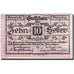 Billete, Austria, Sierning, 10 Heller, personnage, 1921, 1921-07-01, SC