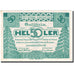 Billete, Austria, Konigswiesen, 50 Heller, sapin, 1921, 1921-05-31, SC