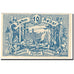 Banconote, Austria, Klaffer, 10 Heller, bûcheron, 1921, 1921-03-31 blue SPL