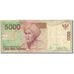 Billete, 5000 Rupiah, 2001, Indonesia, 2001, KM:142a, BC