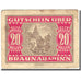 Banconote, Austria, Braunau am Inn, 20 Heller, village, 1920, 1920-12-31, MB