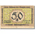 Banknot, Niemcy, Kellinghusen, 50 Pfennig, Eglise, 1920, 1920-08-06, VF(20-25)