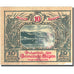 Billet, Autriche, Aigen, 10 Heller, montagne, 1920, 1920-07-17, TB