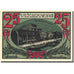 Banknot, Niemcy, Gnarrenburg, 25 Pfennig, Port, 1921, Undated, UNC(63)