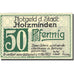 Banknot, Niemcy, Holzminden, 50 Pfennig, village, 1922, 1922-05-01, UNC(63)