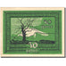 Nota, Áustria, Salzburg, 50 Heller, arbre, 1920, 1920-06-15 green UNC(63)