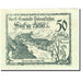 Biljet, Oostenrijk, Pabneukirchen 50 Heller, village 1920-12-31 SUP Mehl:FS 719d