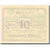 Biljet, Oostenrijk, Aspach, 10 Heller, château 1920-08-31, SUP+ Mehl:FS 57c