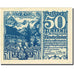 Biljet, Oostenrijk, Hinterstoder, 50 Heller, Blason, 1920 SPL Mehl:FS 377c